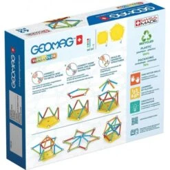 Geomag, Super Color Recycled 42 Delig -Kinderspeelgoed Korting geomag super color recycled 42 delig 3