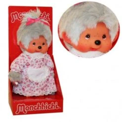 Monchhichi, Grootmoeder (20 Cm) -Kinderspeelgoed Korting monchhichi grootmoeder 20 cm 2